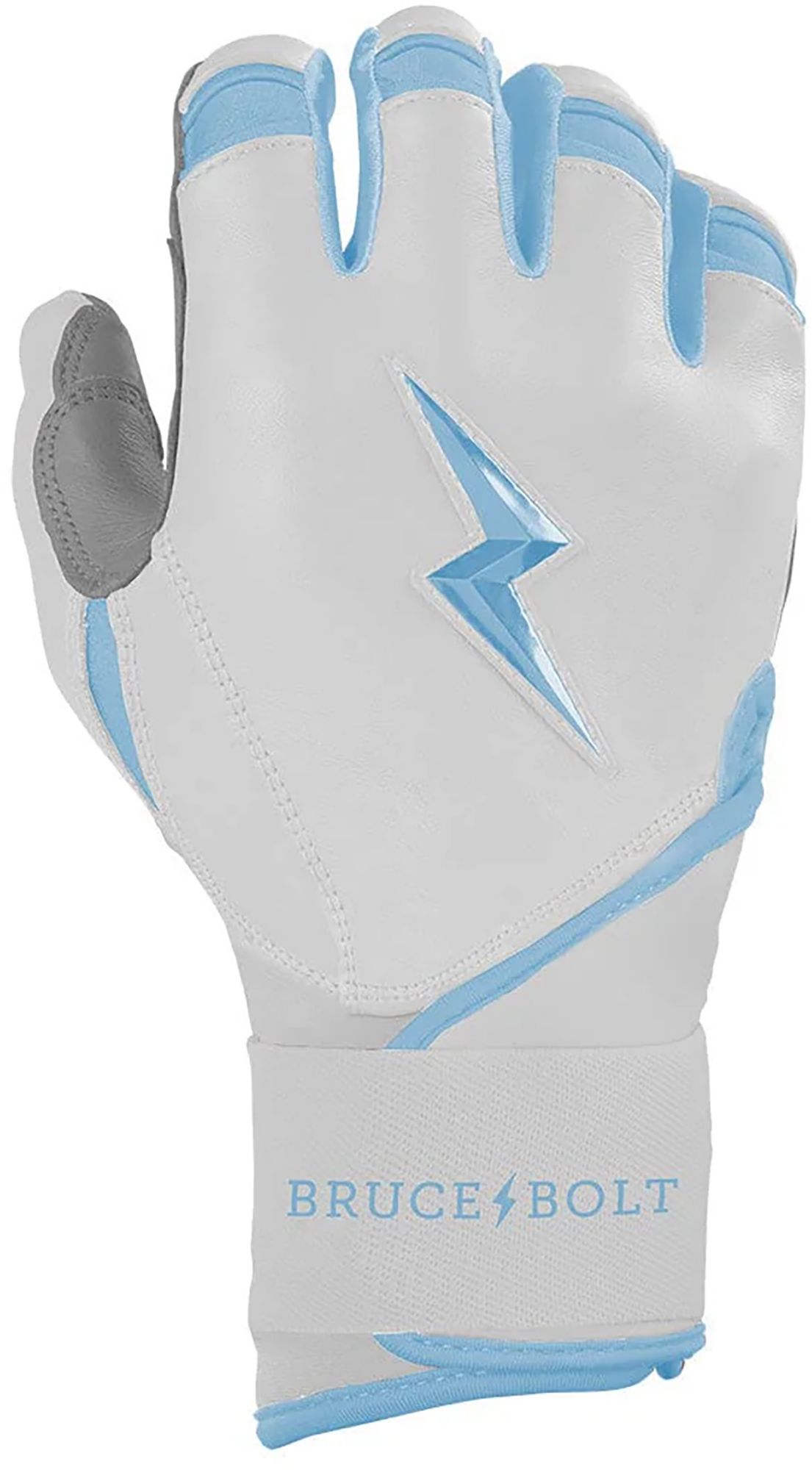 BRUCE BOLT Men's Chrome Series Long Cuff Batting Gloves product image