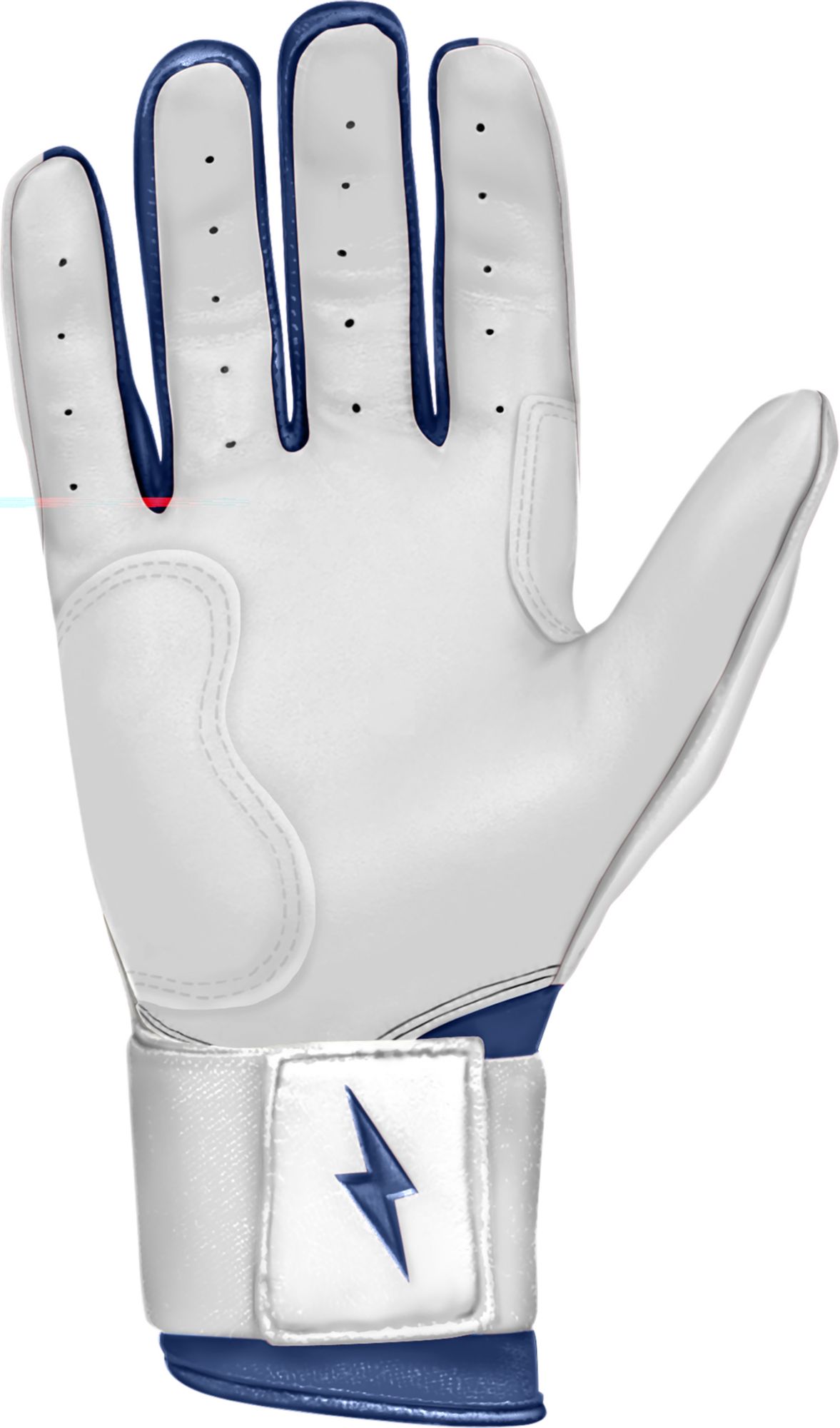 BRUCE BOLT Men's Chrome Series Long Cuff Batting Gloves product image
