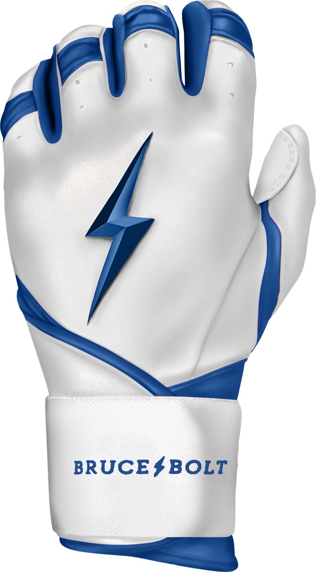 BRUCE BOLT Men's Chrome Series Long Cuff Batting Gloves product image
