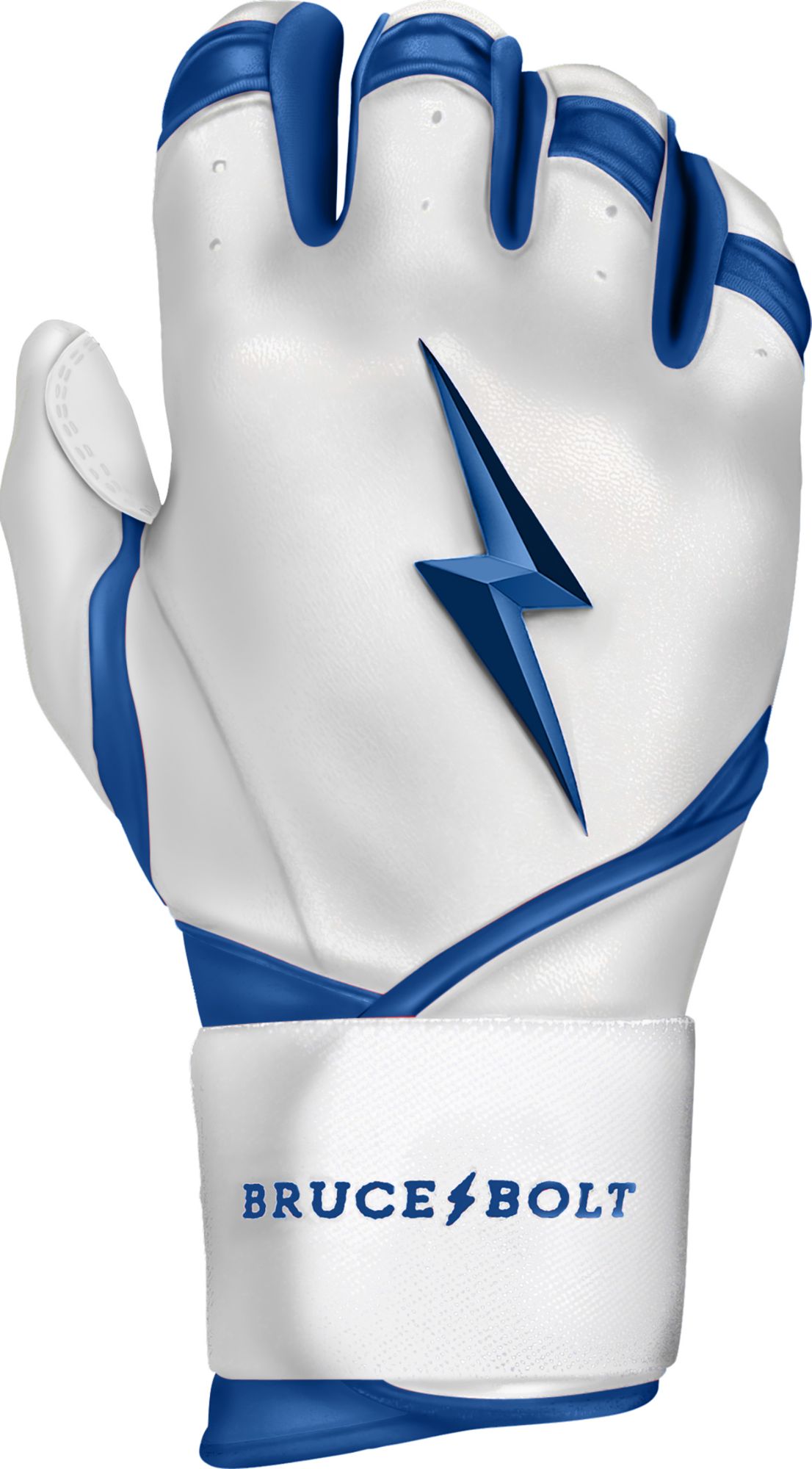BRUCE BOLT Men's Chrome Series Long Cuff Batting Gloves product image