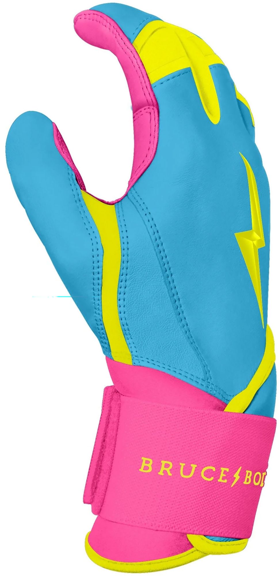 BRUCE BOLT Youth Bear Series Long Cuff Batting Gloves product image