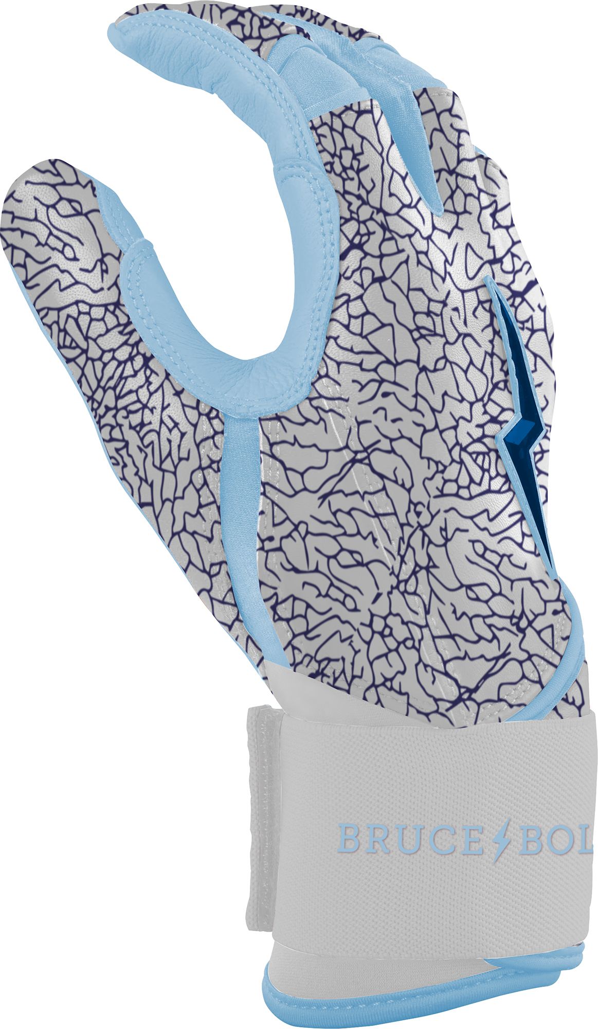 BRUCE BOLT Men's Signature Series Ian Happ Elephant Print Long Cuff Batting Gloves product image