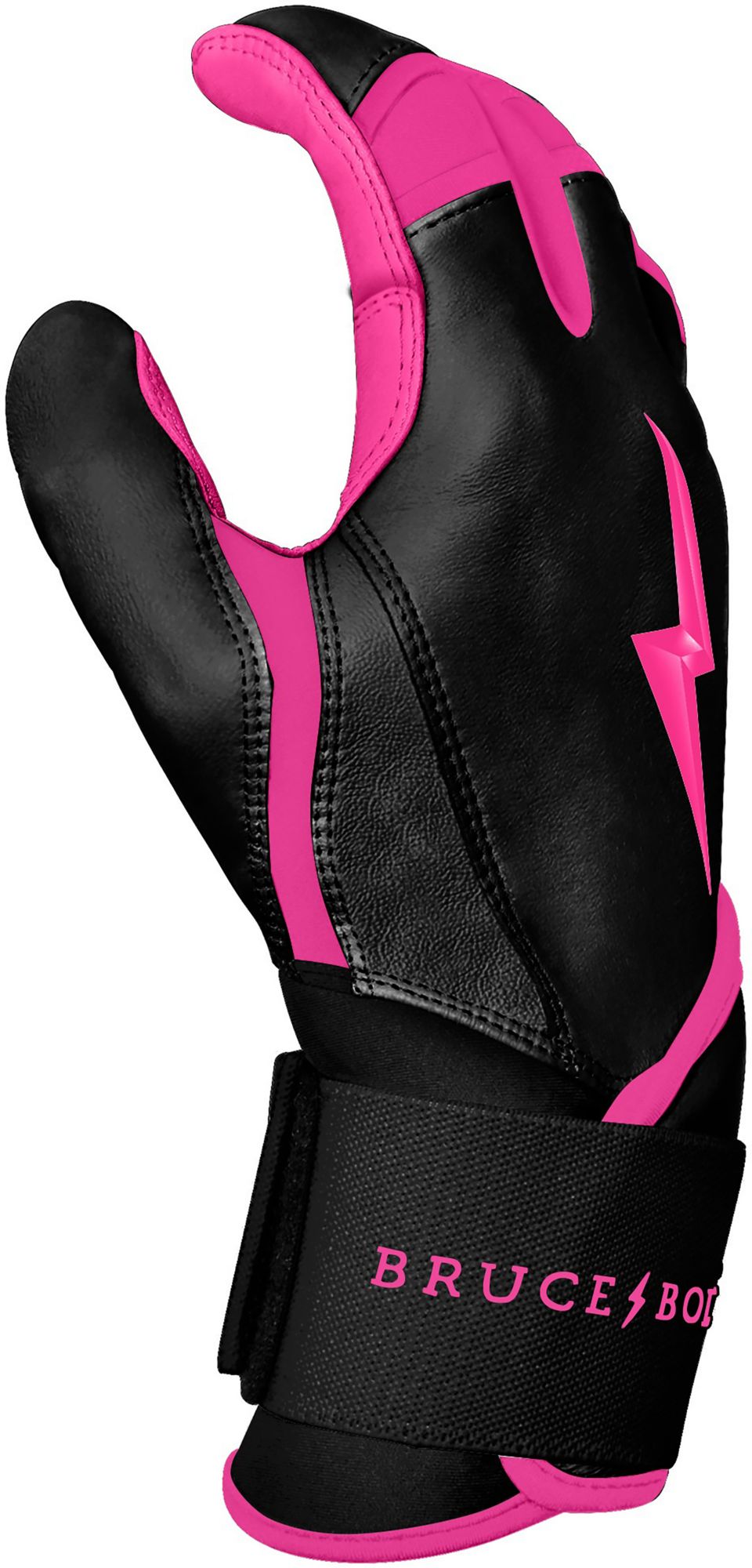 BRUCE BOLT Men's Bear Series Long Cuff Batting Gloves product image