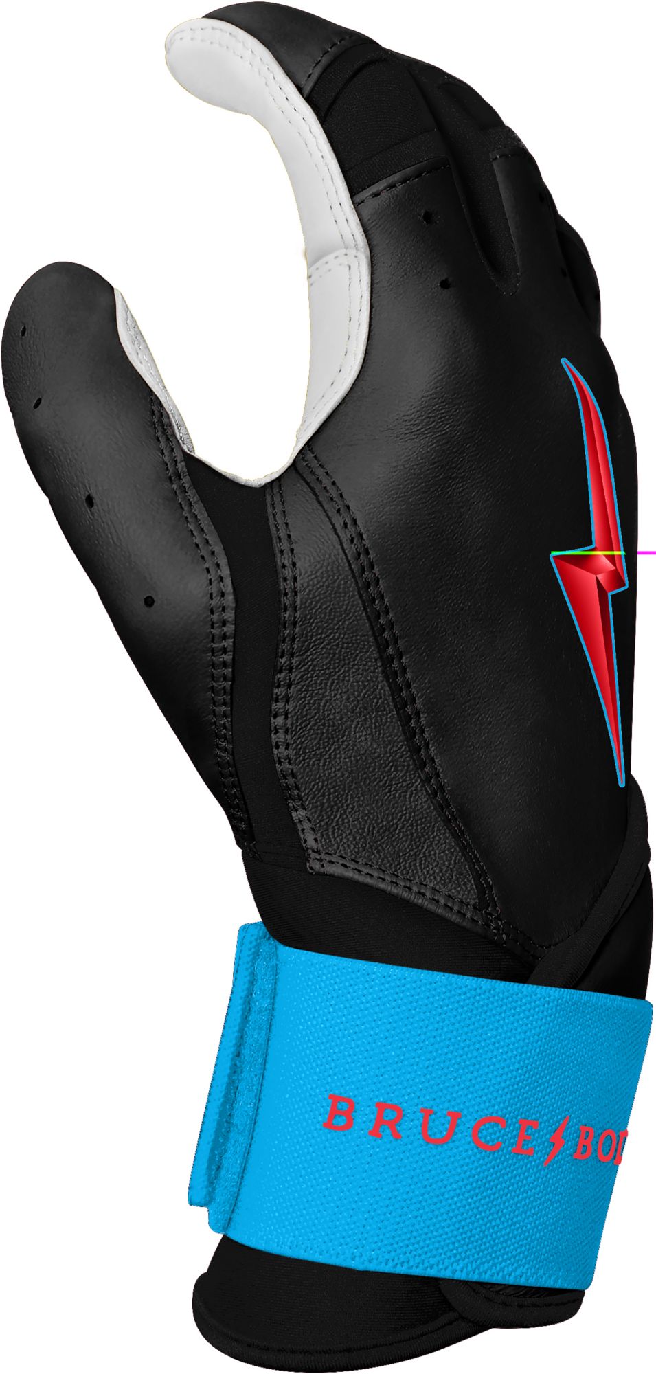 BRUCE BOLT Youth Bear Series Long Cuff Batting Gloves product image