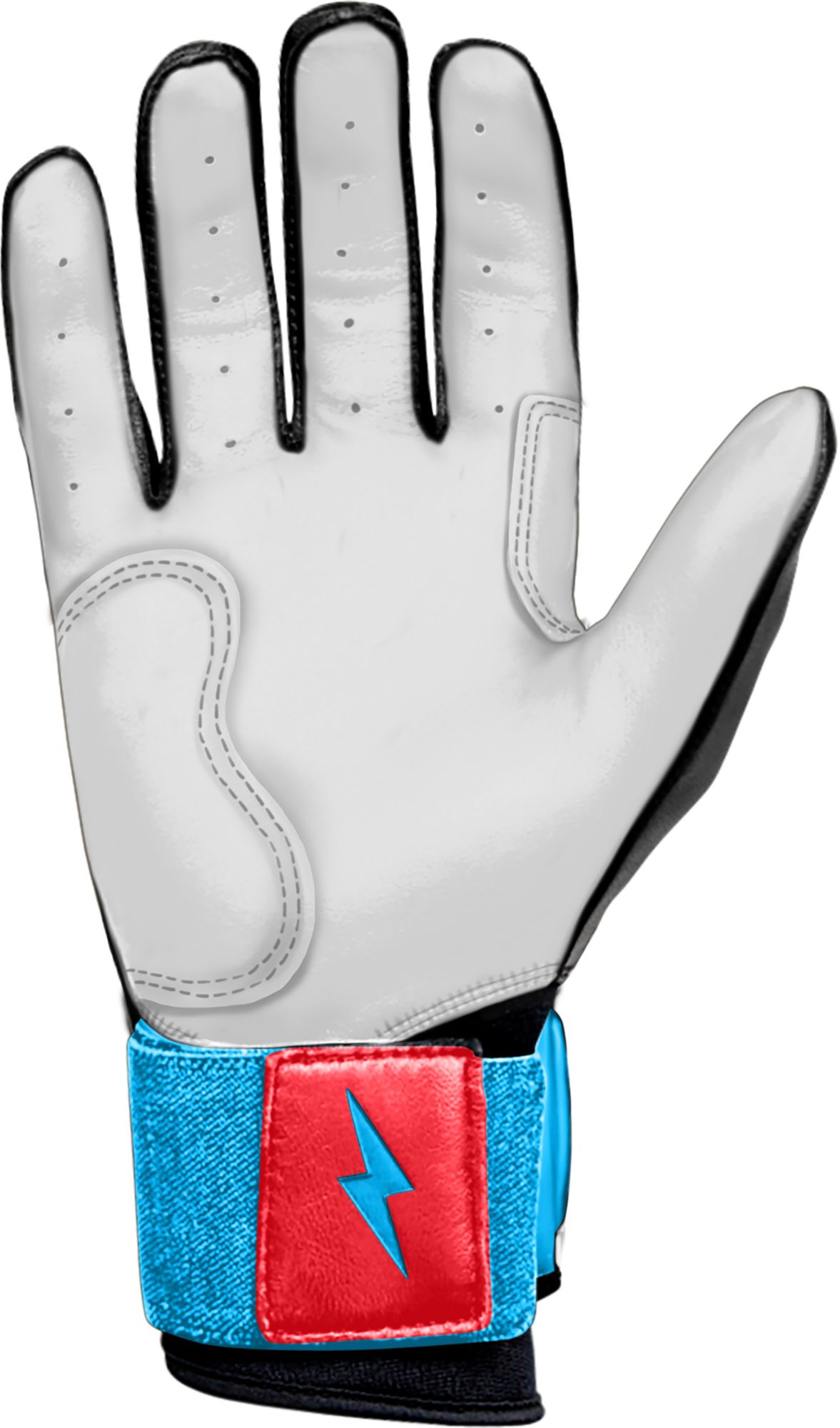 Bruce Bolt Adult Long Cuff Chrome Lewis Brinson Miami Series Batting Gloves