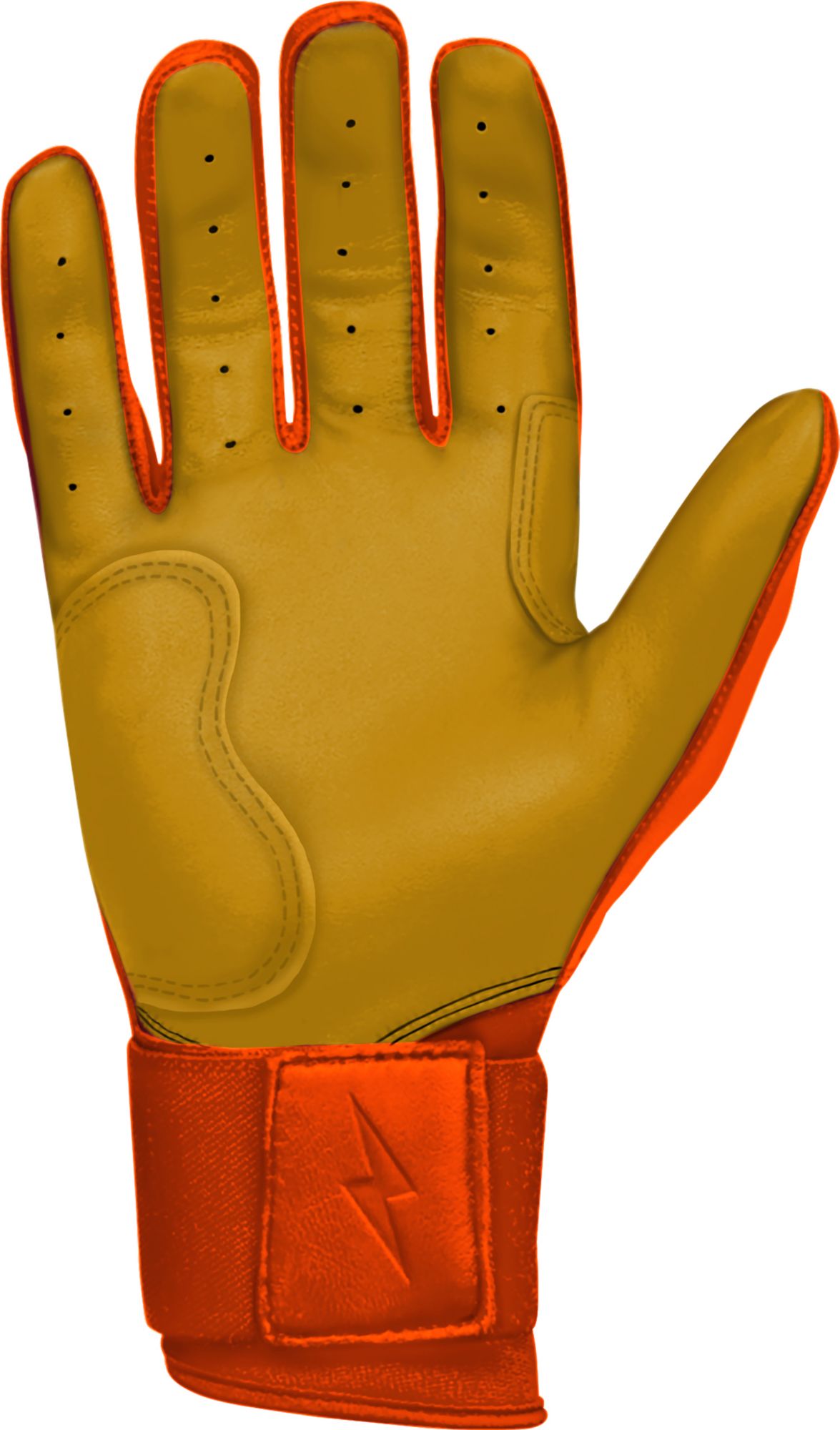 BRUCE BOLT Men's Original Series Long Cuff Batting Gloves product image