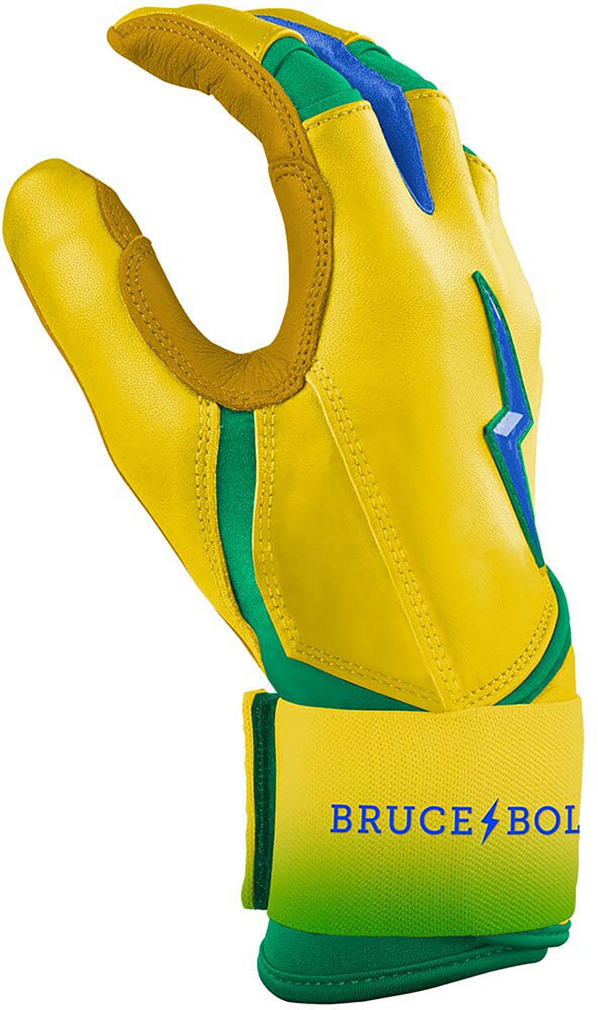 BRUCE BOLT Men's Creator Series Long Cuff Batting Gloves product image