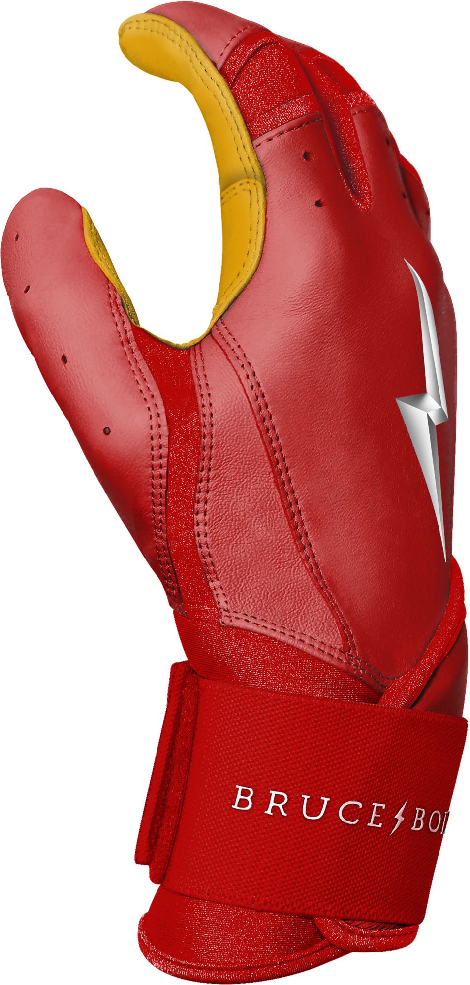 BRUCE BOLT Men's Original Series Long Cuff Batting Gloves product image