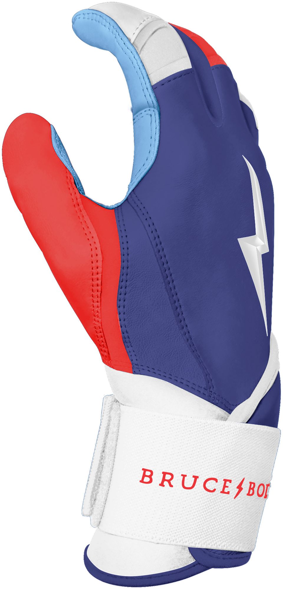 BRUCE BOLT Youth Bear Series Long Cuff Batting Gloves product image