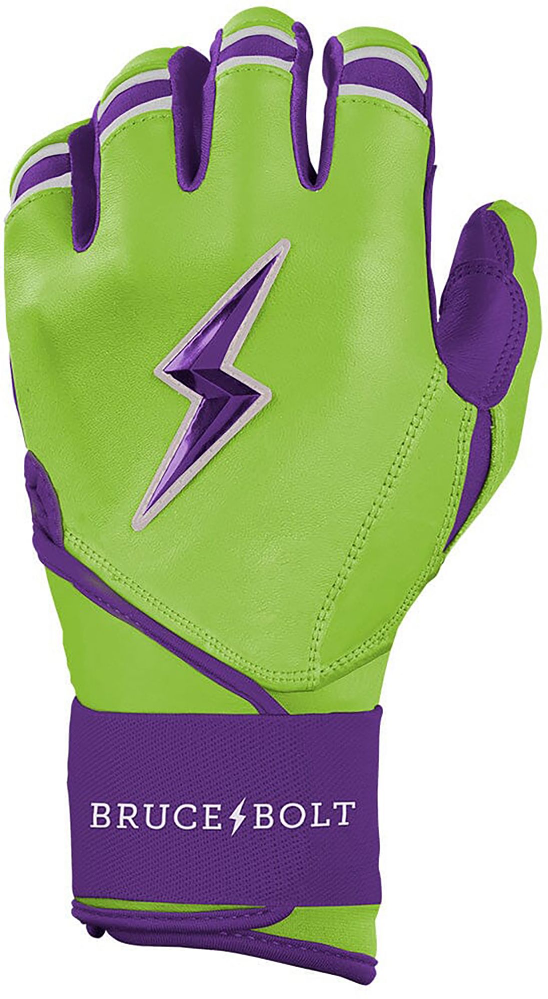 BRUCE BOLT Men's Big League Chew Long Cuff Batting Gloves product image