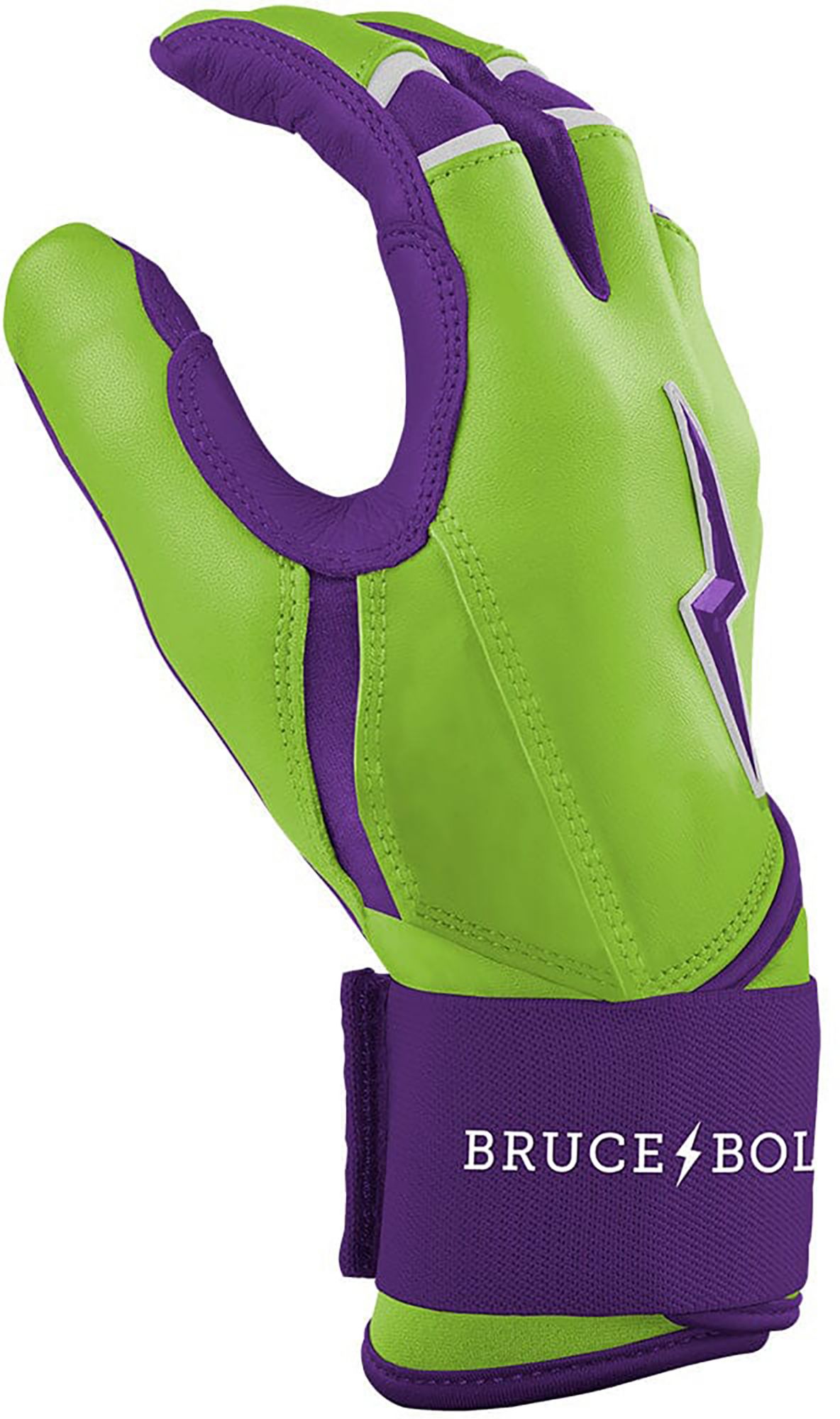 BRUCE BOLT Men's Big League Chew Long Cuff Batting Gloves product image