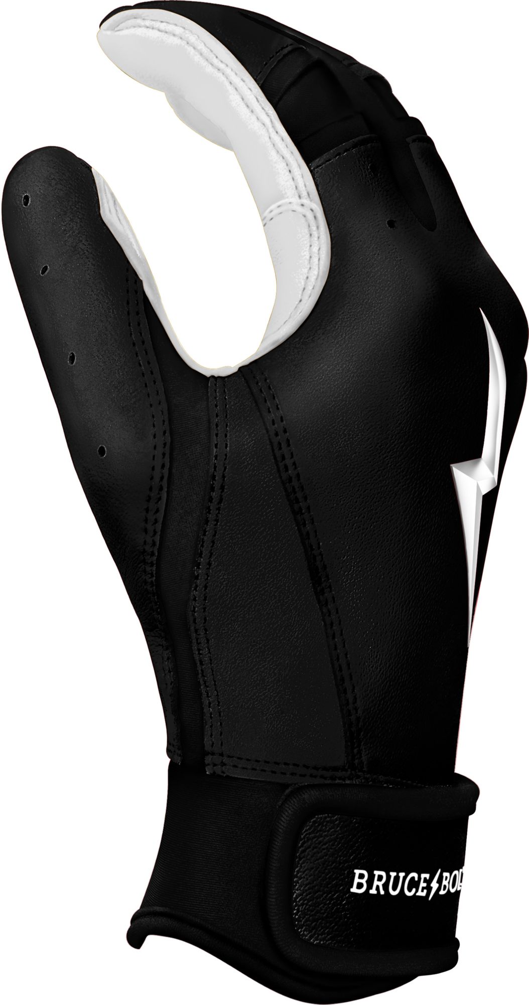 BRUCE BOLT Women's Chrome Series Short Cuff Batting Gloves product image