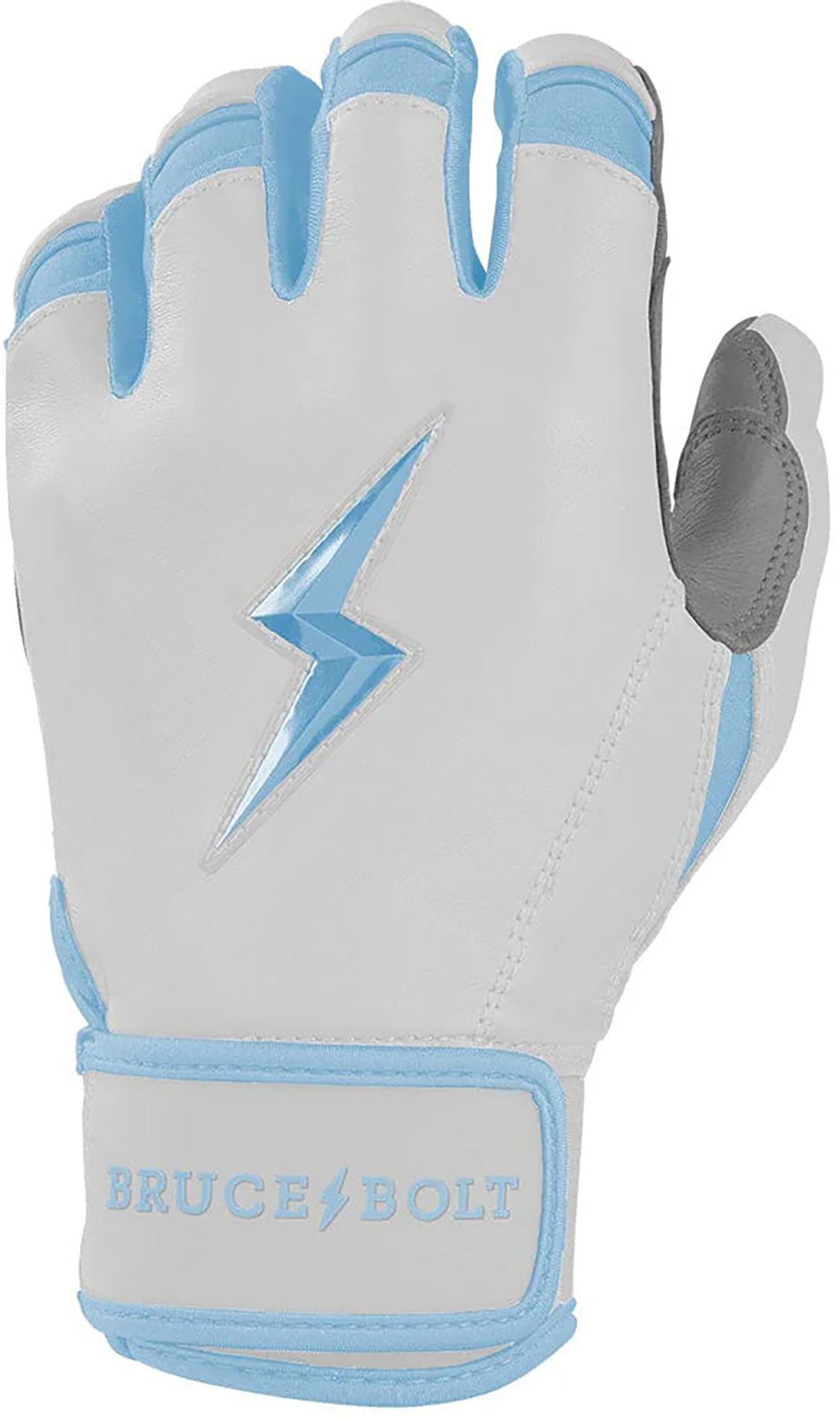 BRUCE BOLT Youth Chrome Series Short Cuff Batting Gloves product image