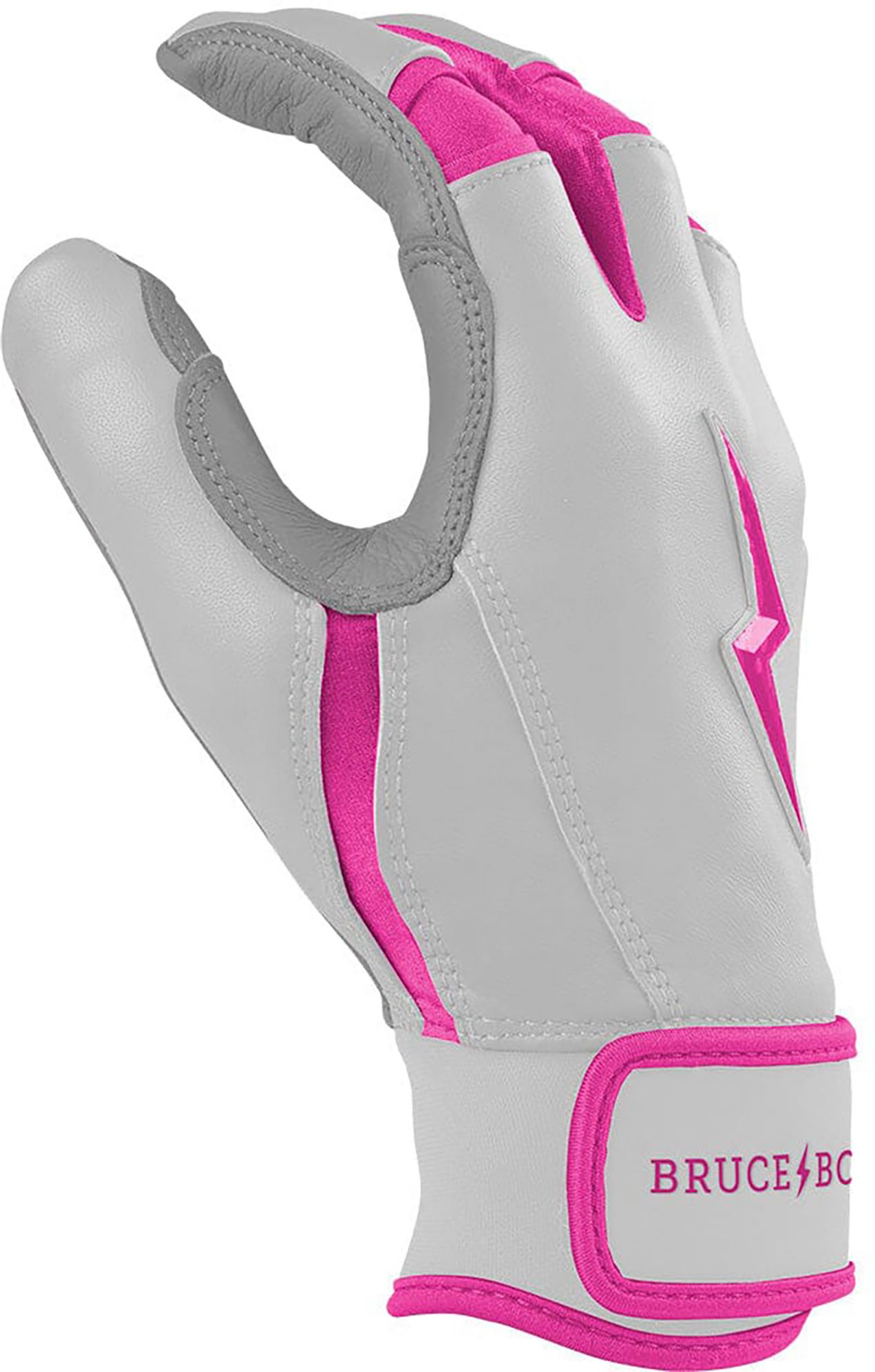 BRUCE BOLT Women's Chrome Series Short Cuff Batting Gloves product image
