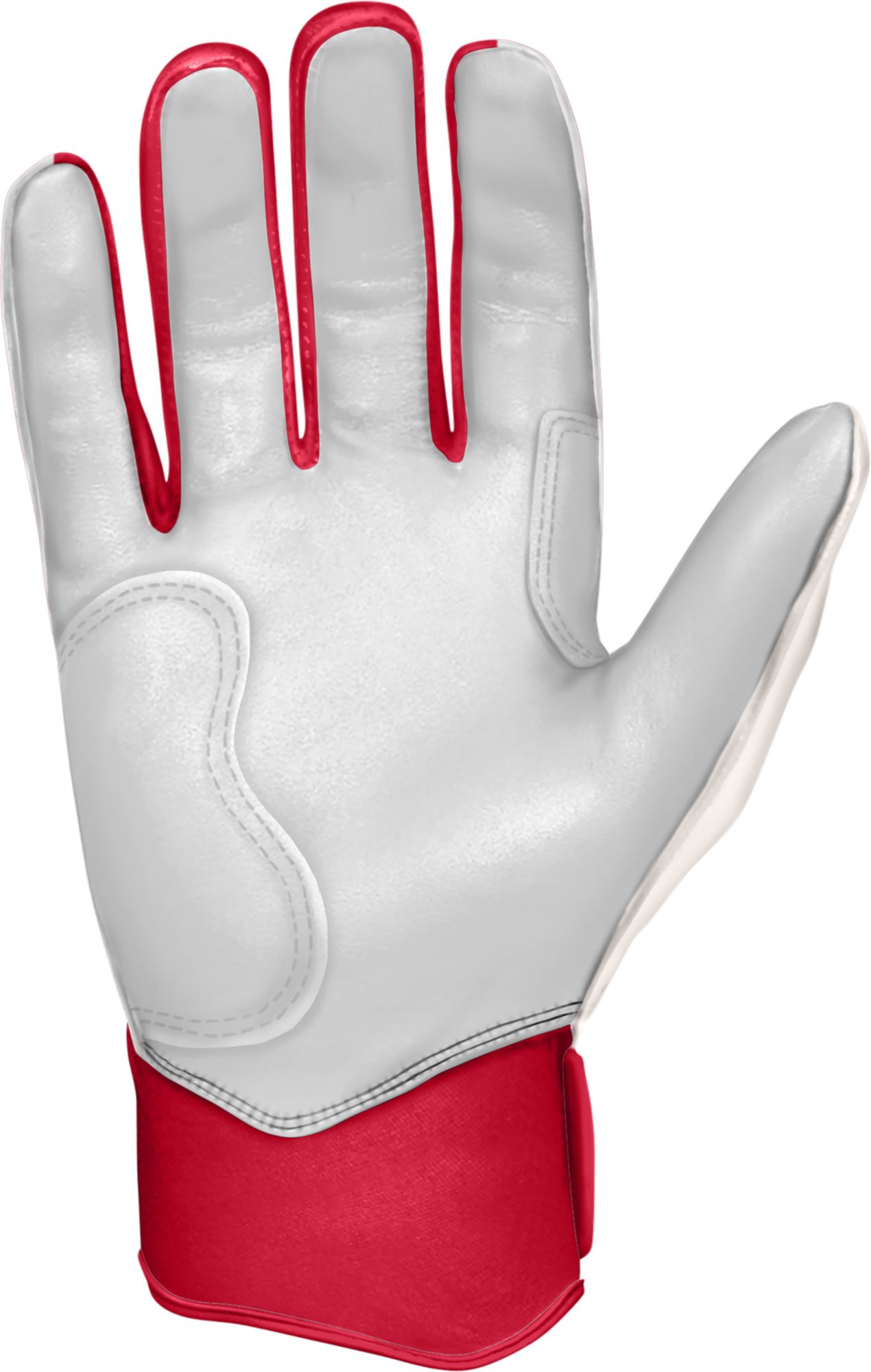BRUCE BOLT Men's Chrome Series Short Cuff Batting Gloves product image