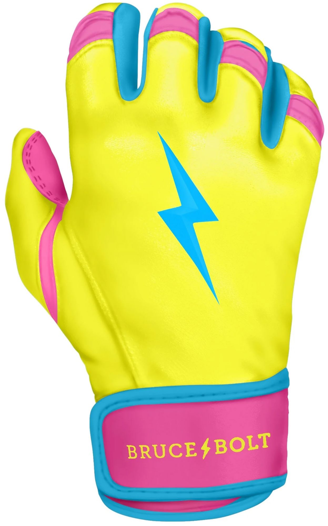 BRUCE BOLT Men's Bear Series Short Cuff Batting Gloves product image