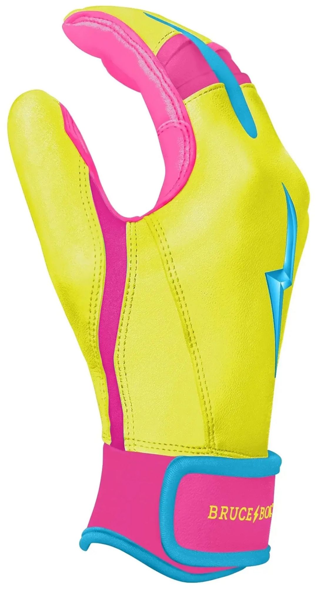 BRUCE BOLT Men's Bear Series Short Cuff Batting Gloves product image