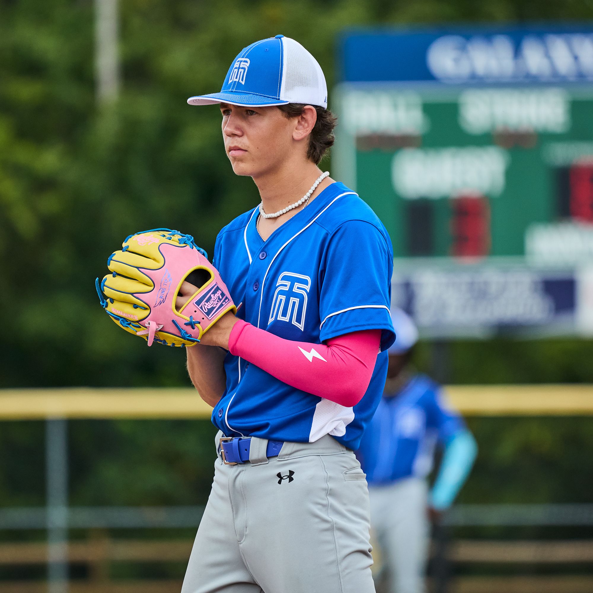 BRUCE BOLT Graduated Compression Premium Batter's Arm Sleeve product image