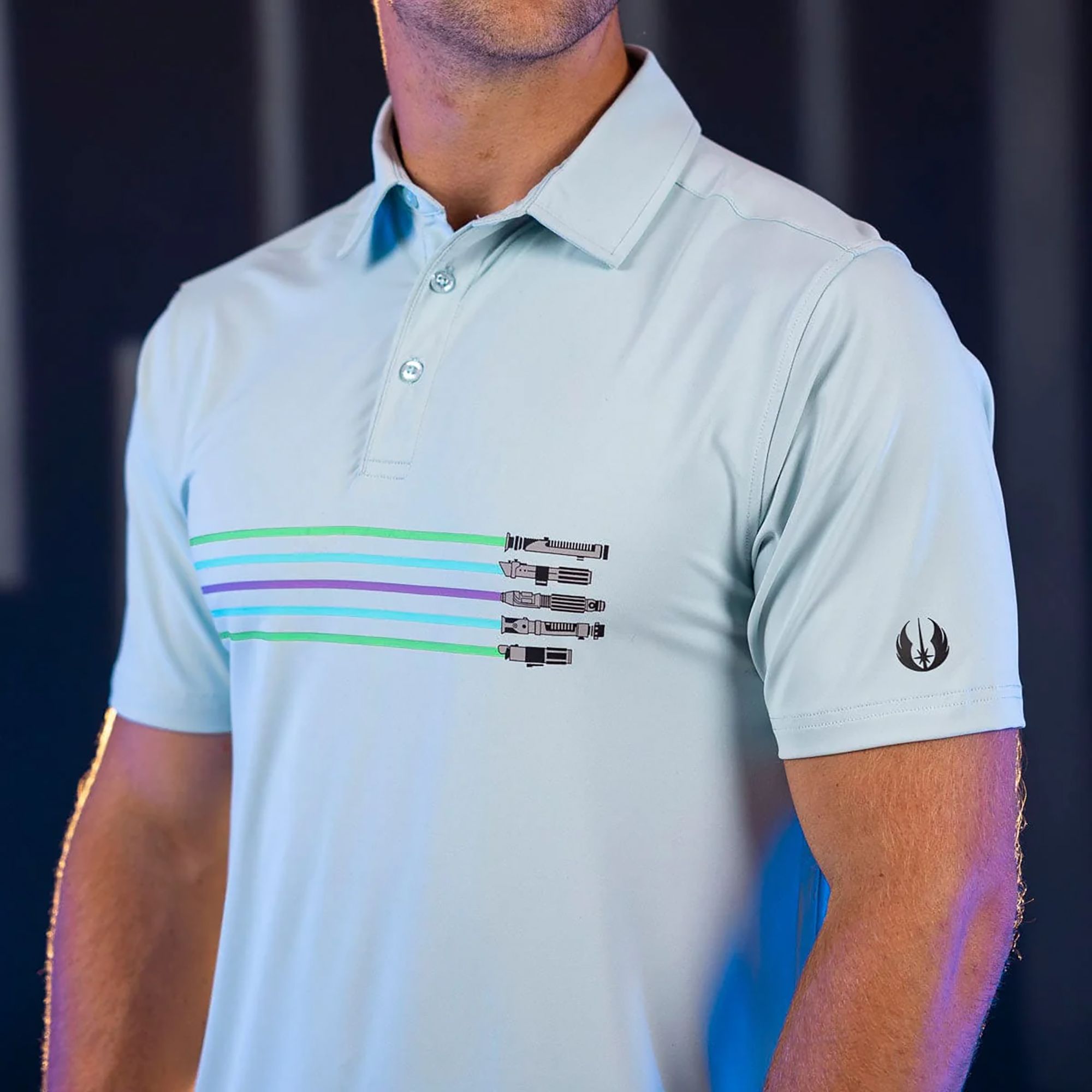 Breakfast Balls X Star Wars Men's Jedi Stripes All-Day Golf Polo product image