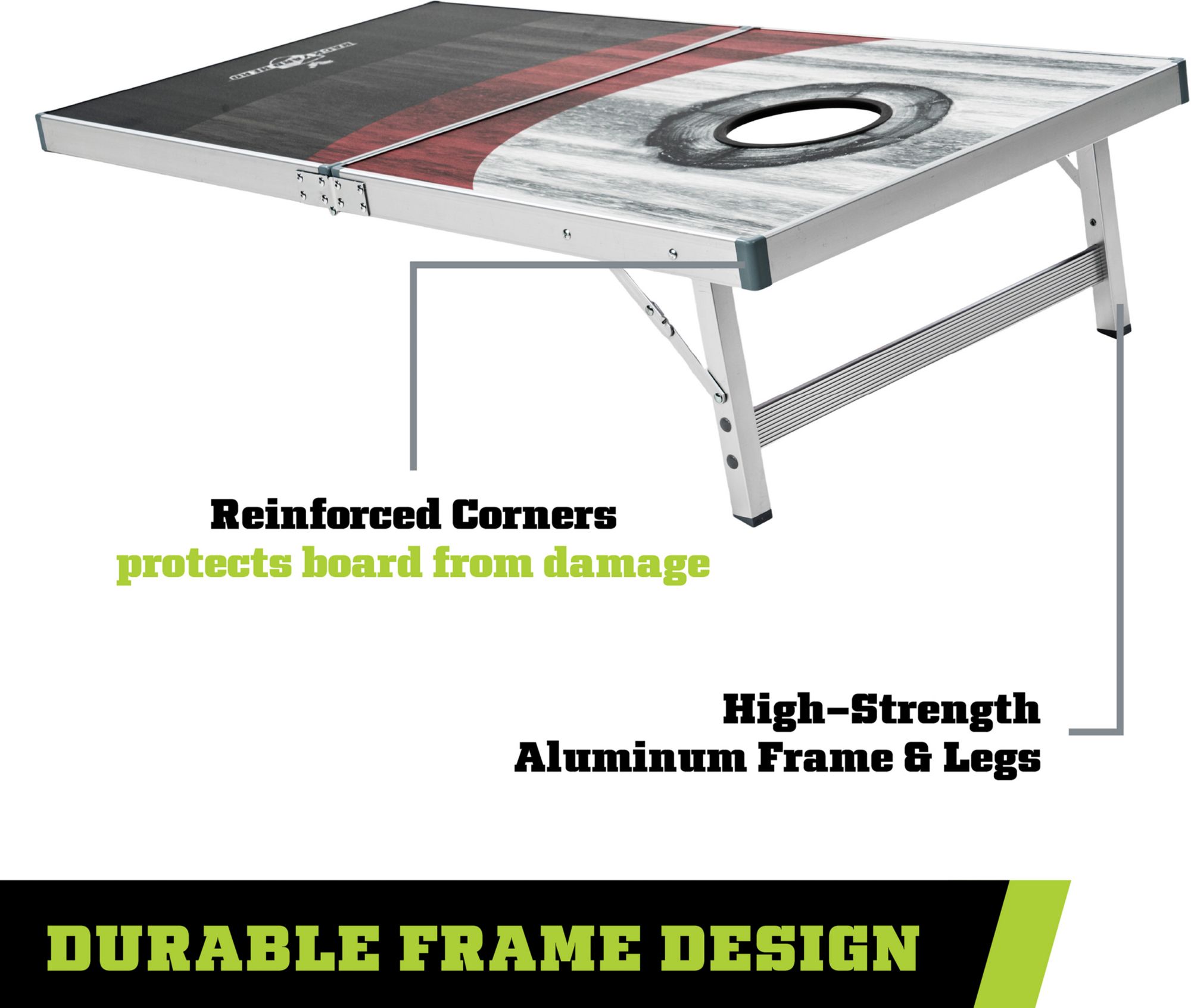 Backyard Hero 2x4 Aluminum Cornhole Board Game product image