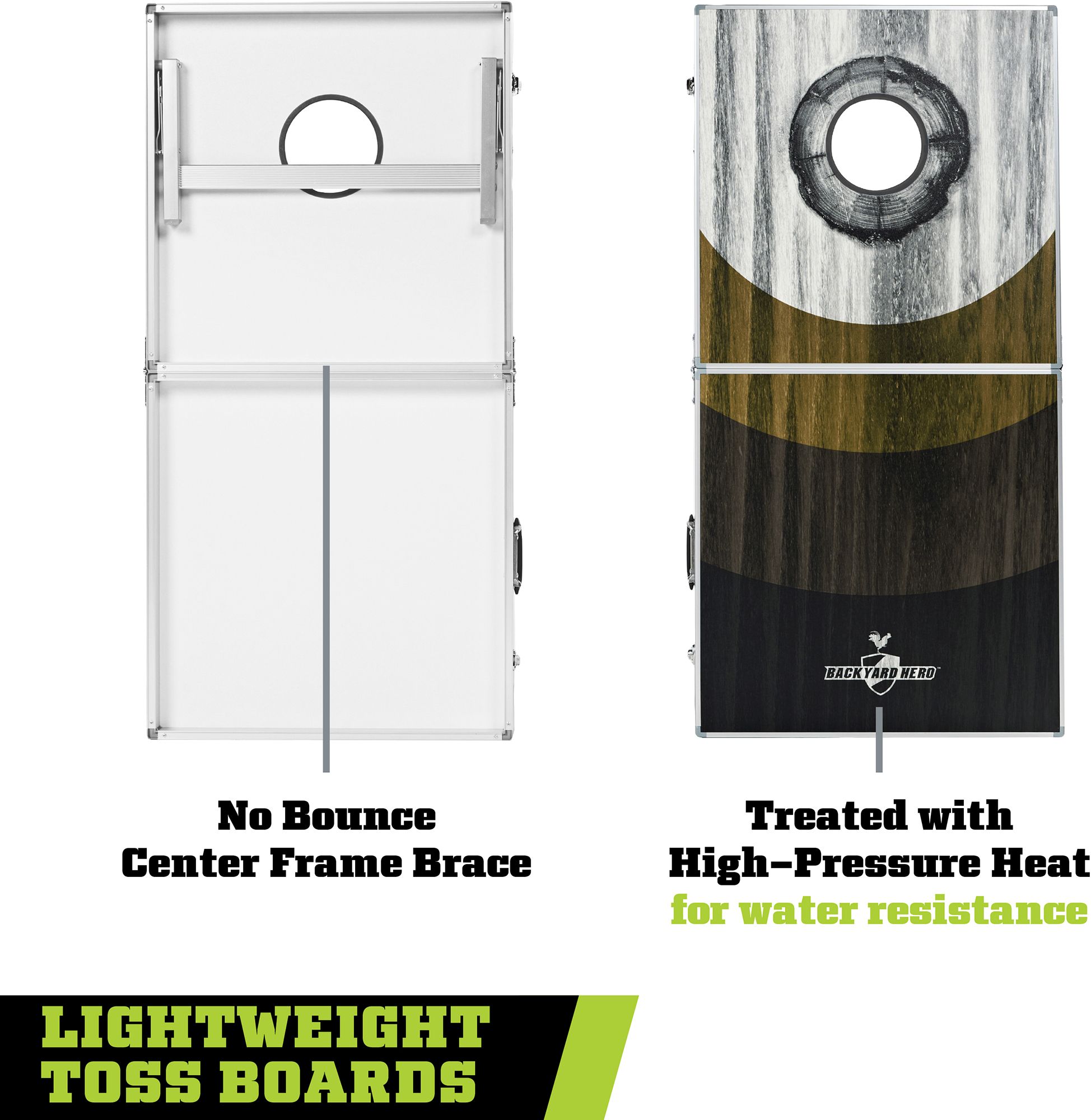 Backyard Hero 2x4 Aluminum Cornhole Board Game product image