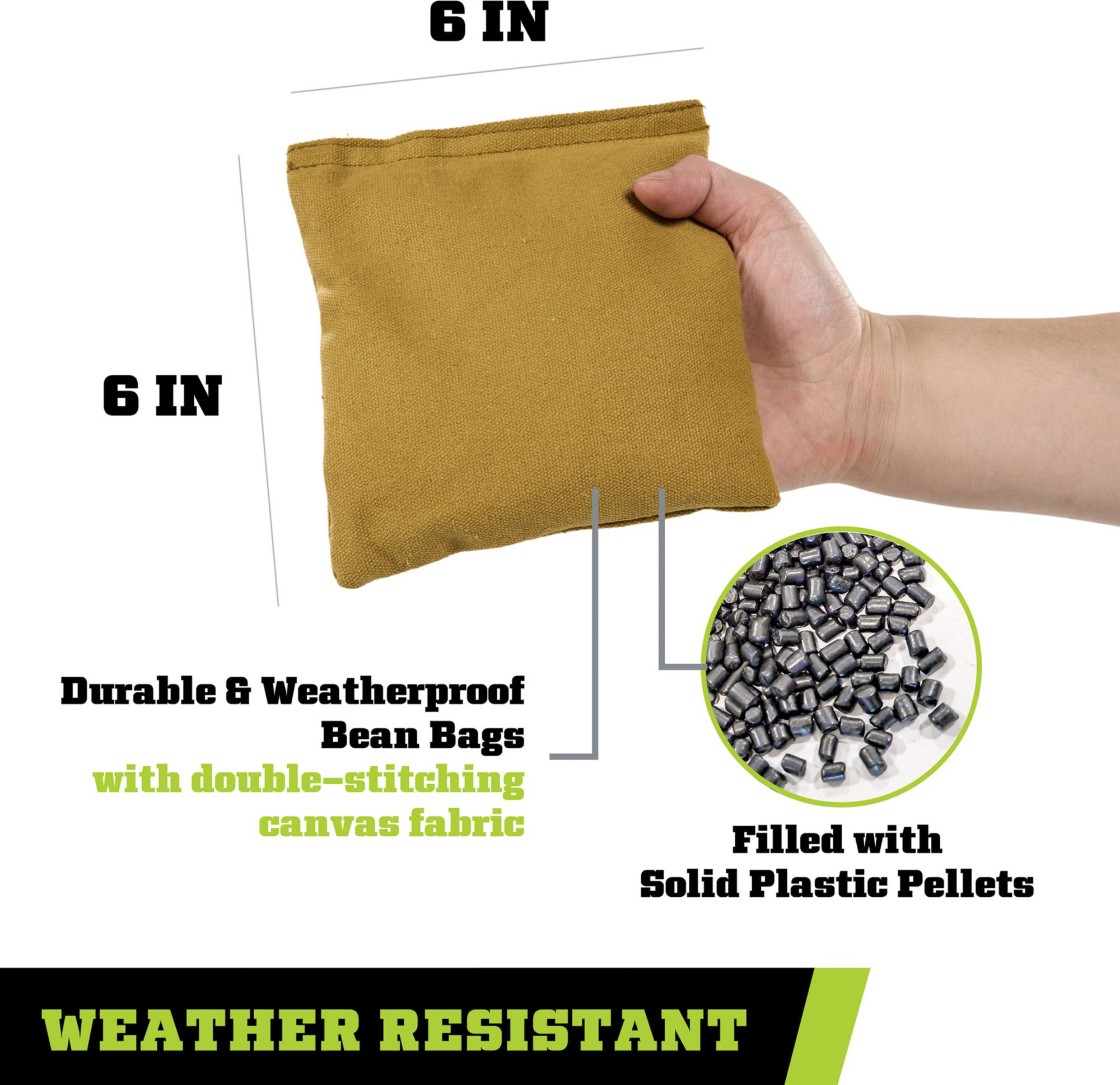 Backyard Hero 2x4 Aluminum LED Cornhole Board Game product image