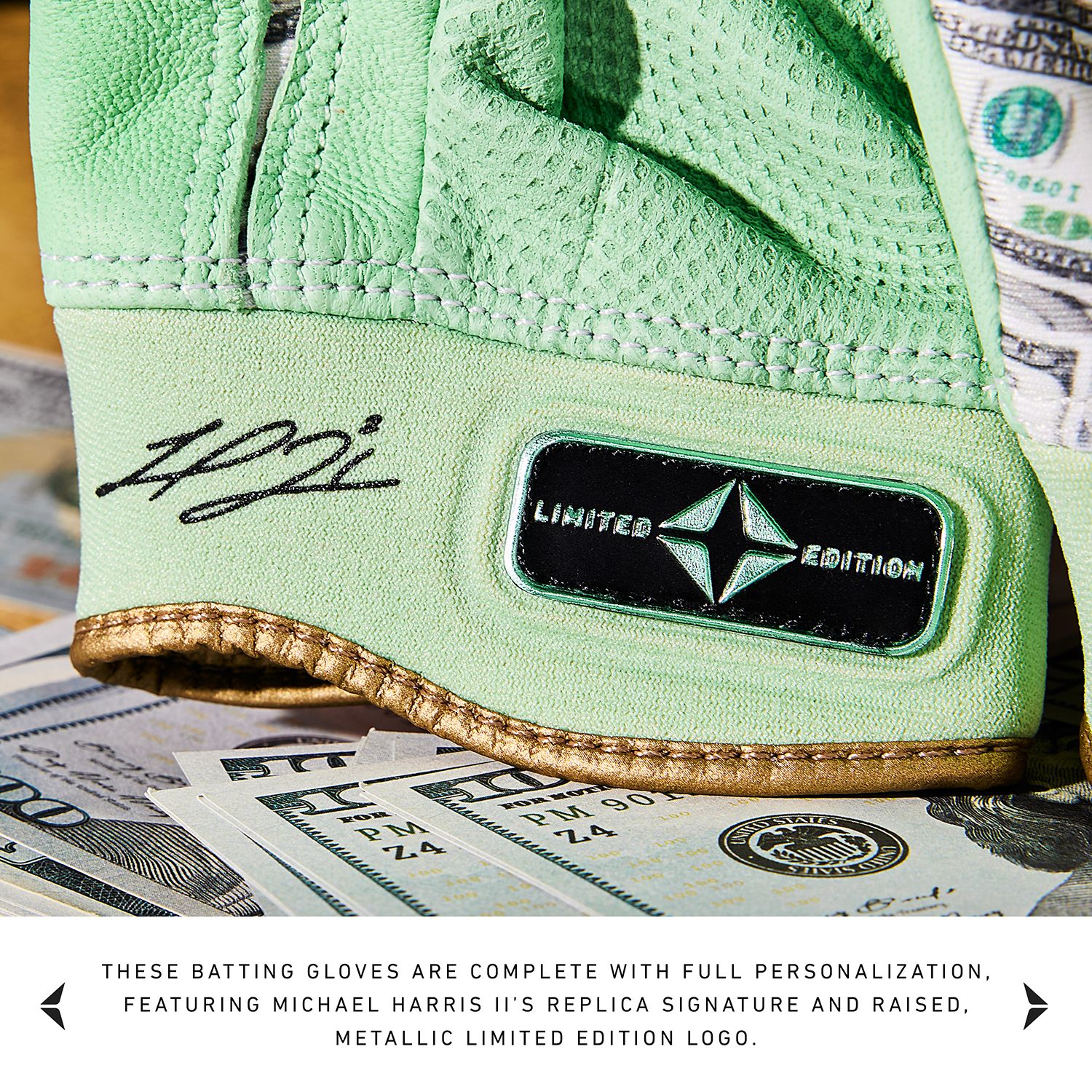 Franklin Youth Michael Harris II CFX Pro Batting Gloves product image