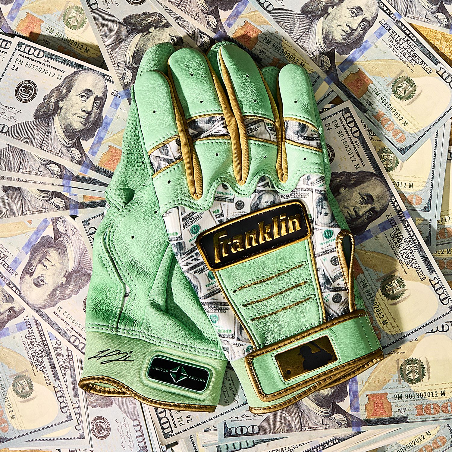 Franklin Youth Michael Harris II CFX Pro Batting Gloves product image