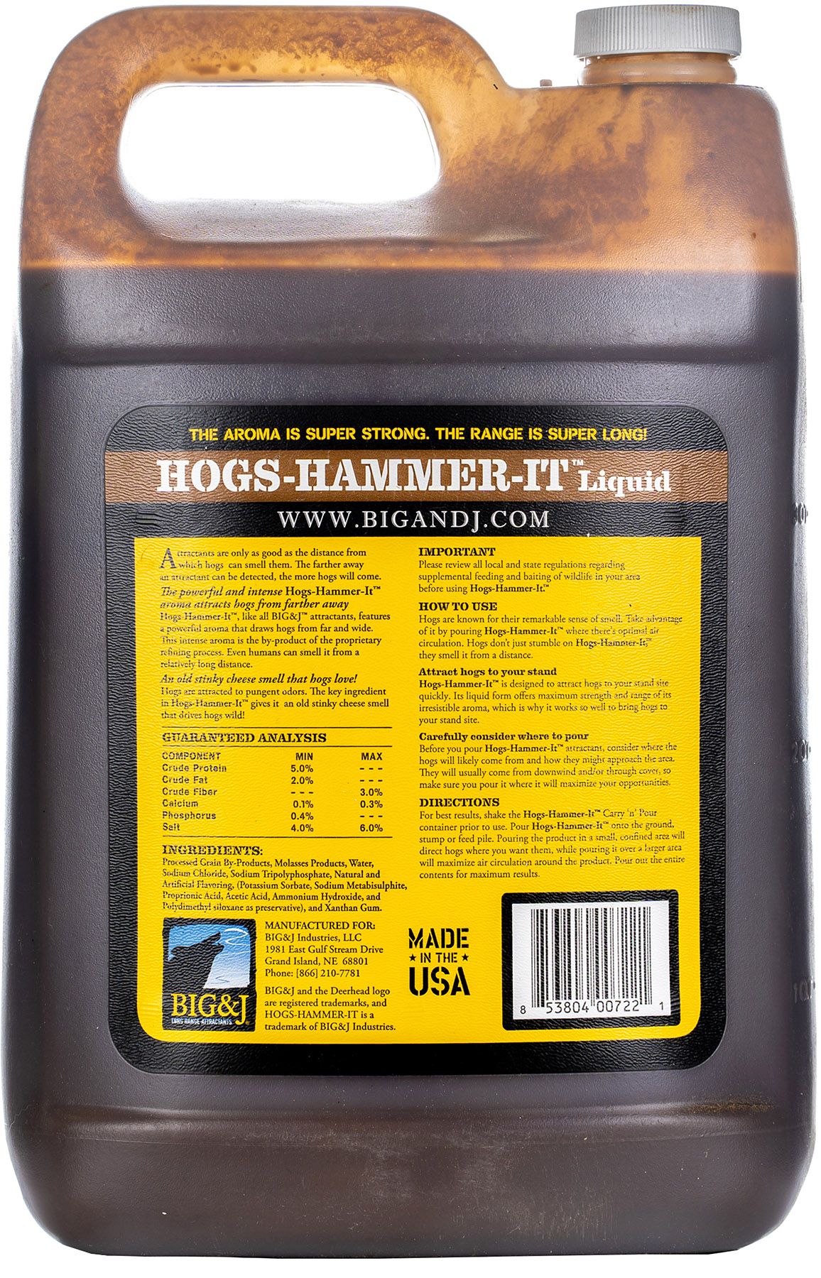 Big & J Industries Hogs-Hammer-It Liquid Attractant product image