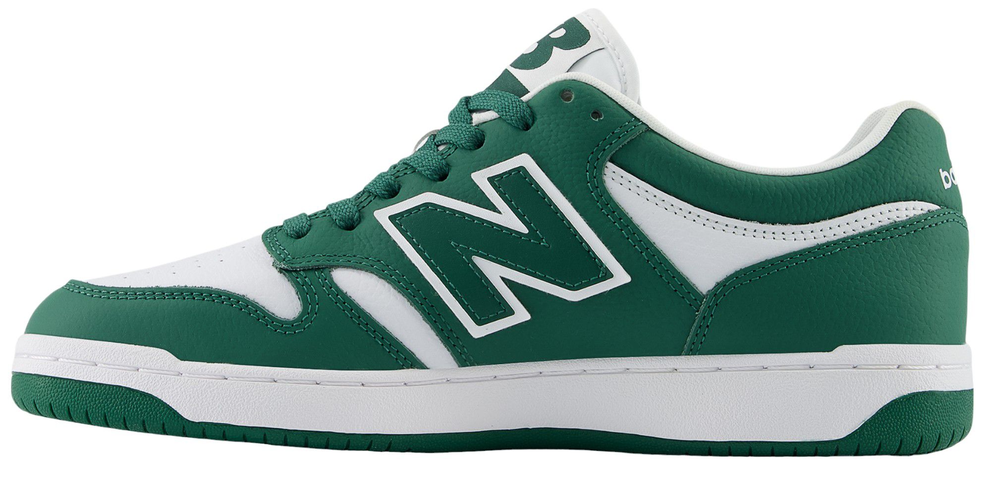 New Balance 480 Shoes -  Classic Green/White