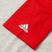 adidas Youth Triple Stripe ¾ Sleeve Heather Baseball Shirt product image