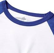 adidas Youth Triple Stripe ¾ Sleeve Baseball Practice Shirt product image