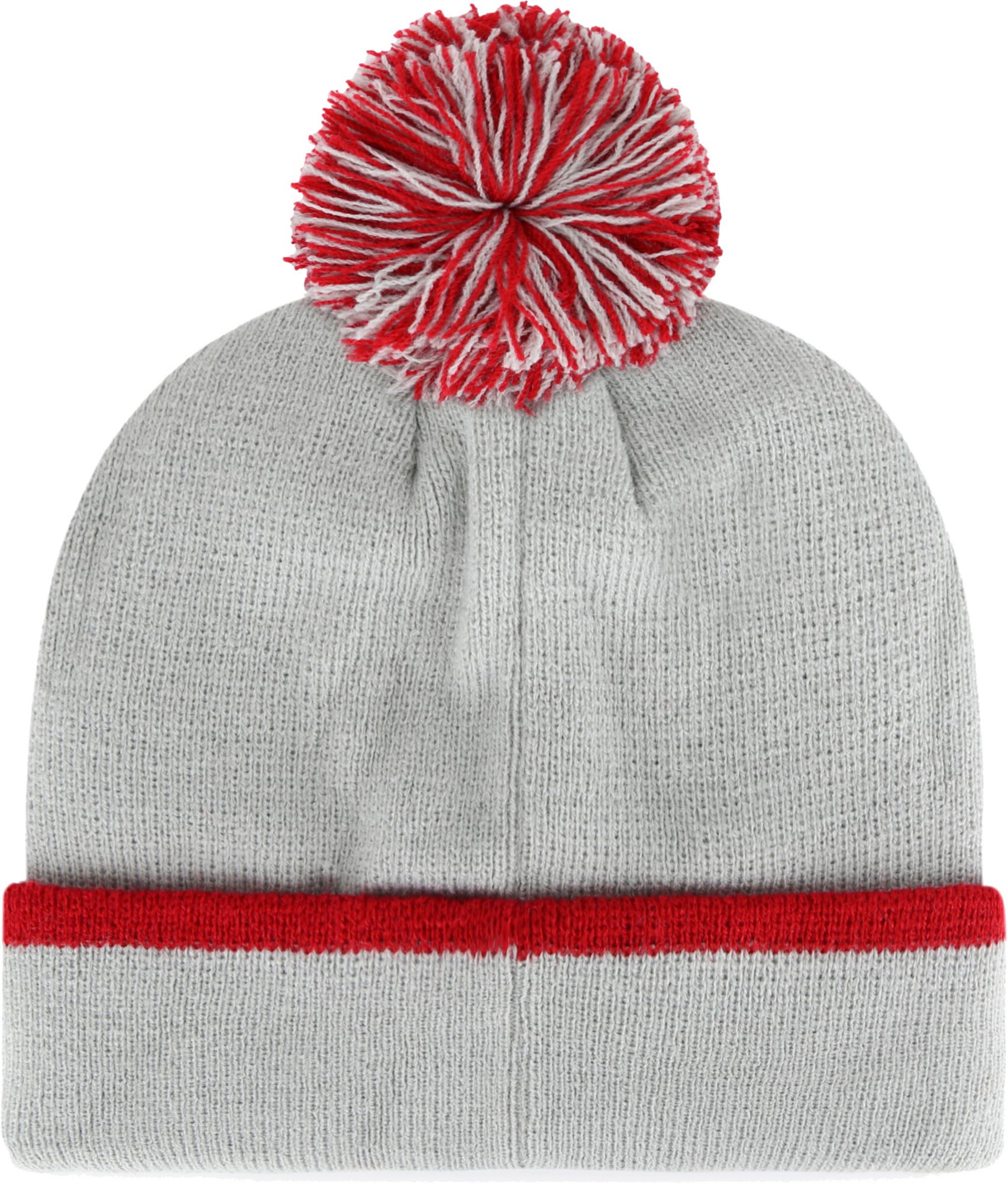 ‘47 Men's Washington Nationals Grey Bar Cuffed Knit Pom Hat product image