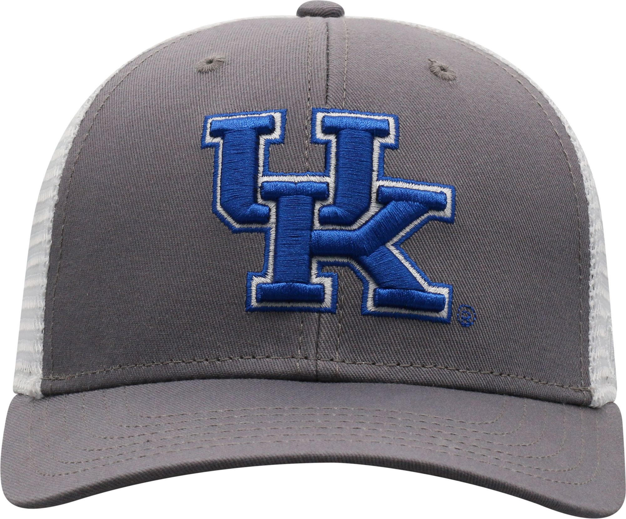 Top of the World Men's Kentucky Wildcats Grey/White BB Two-Tone Adjustable Hat product image