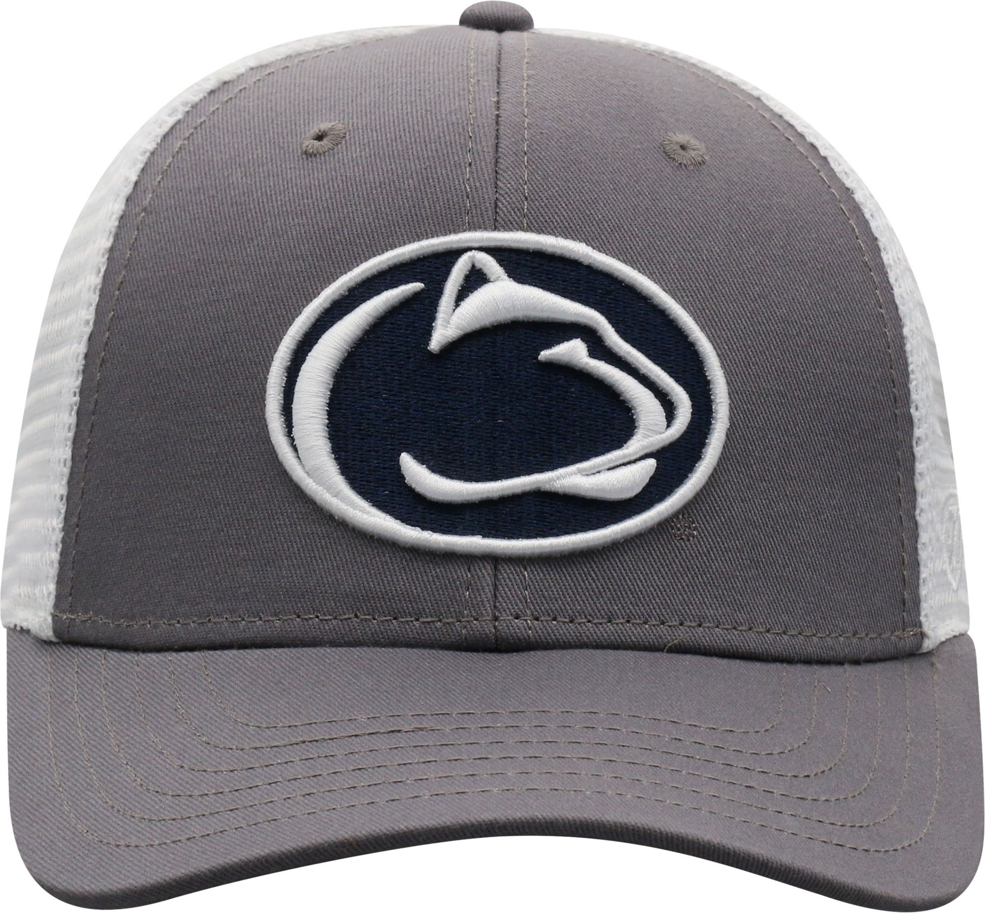 Top of the World Men's Penn State Nittany Lions Grey/White BB Two-Tone Adjustable Hat product image