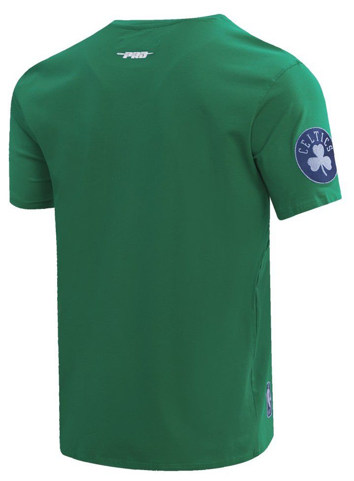 Pro Standard Men's Boston Celtics Green Varsity Blues Short Sleeve T-Shirt product image