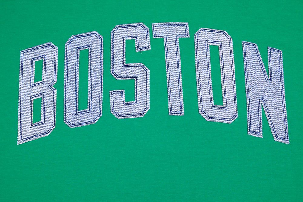 Pro Standard Men's Boston Celtics Green Varsity Blues Short Sleeve T-Shirt product image