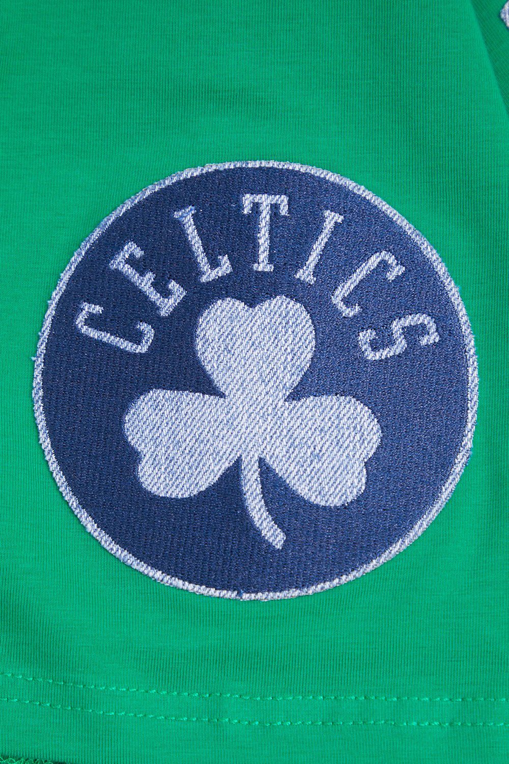Pro Standard Men's Boston Celtics Green Varsity Blues Short Sleeve T-Shirt product image