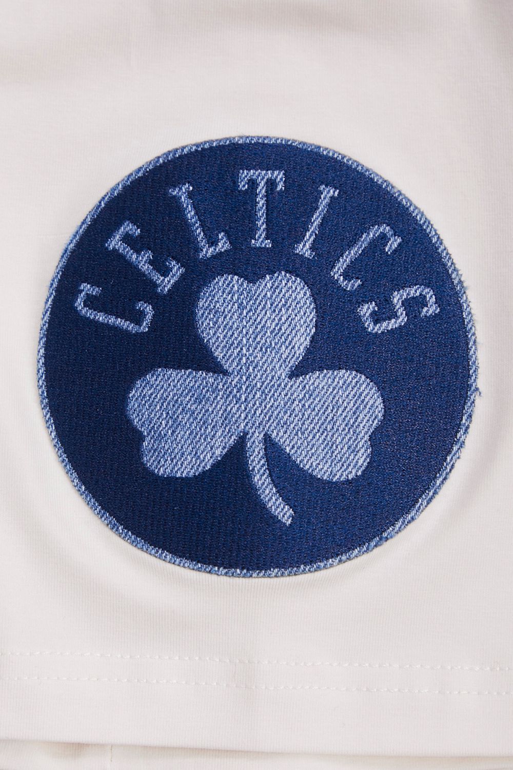 Pro Standard Men's Boston Celtics Linen Varsity Blues Short Sleeve T-Shirt product image