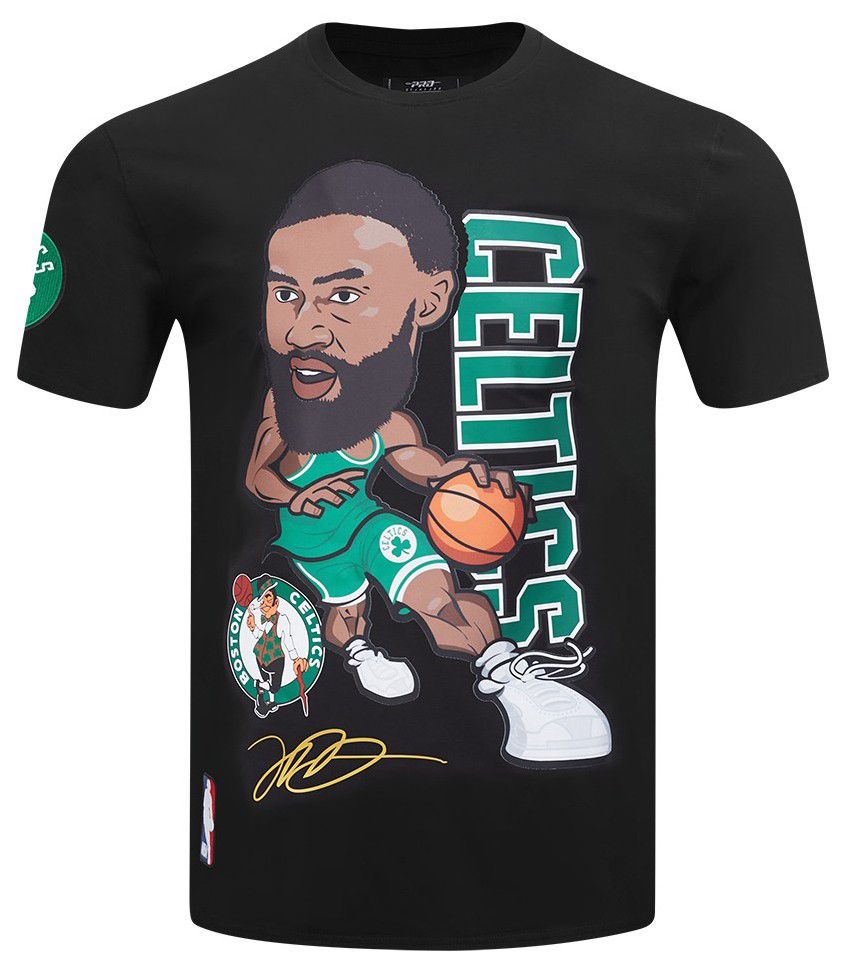 Pro Standard Men's Boston Celtics Black Jaylen Brown #7 Drive Short Sleeve T-Shirt product image