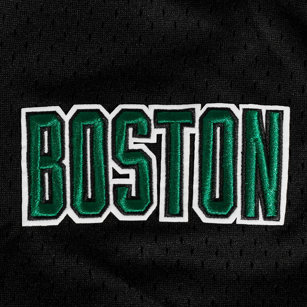 Pro Standard Adult Boston Celtics Mesh Button Up Shirt product image