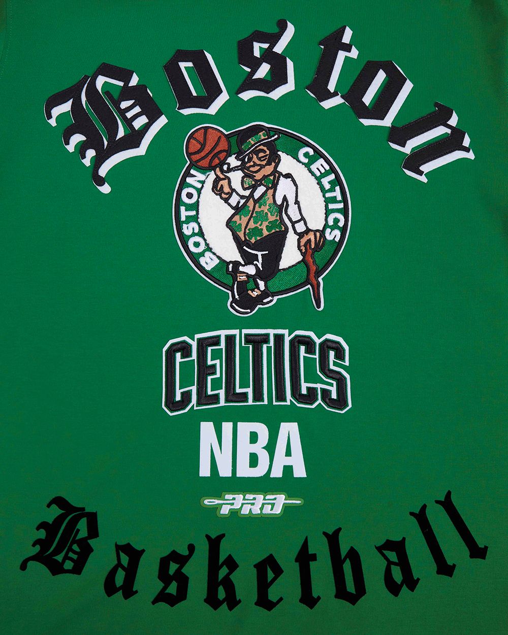 Pro Standard Men's Boston Celtics Green Old English Short Sleeve T-Shirt product image