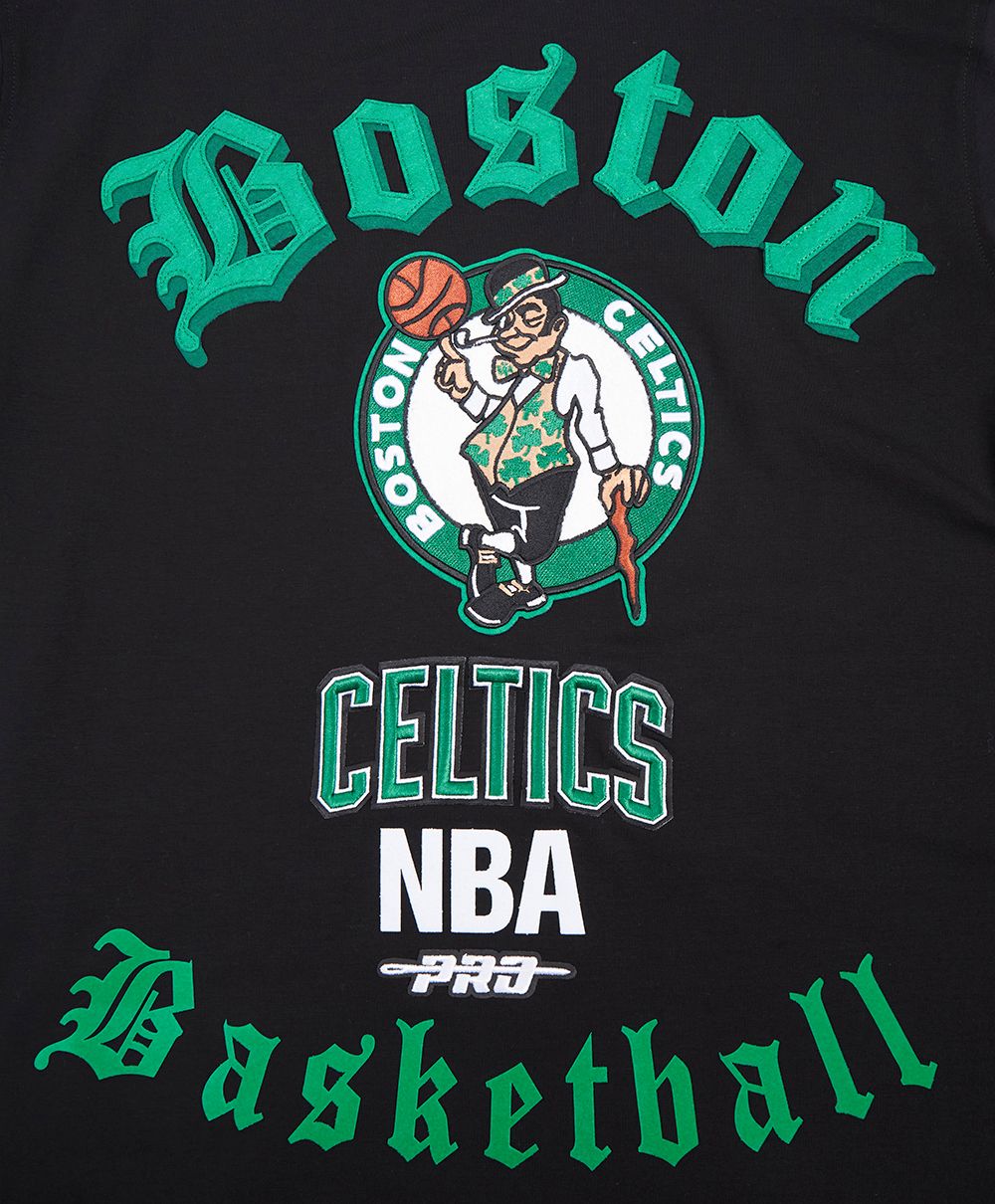Pro Standard Adult Boston Celtics Logo Black T-Shirt product image