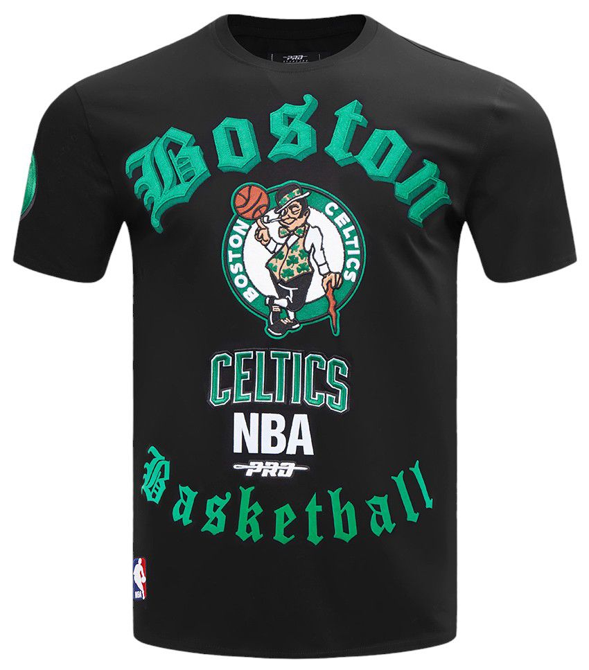 Pro Standard Adult Boston Celtics Logo Black T-Shirt product image