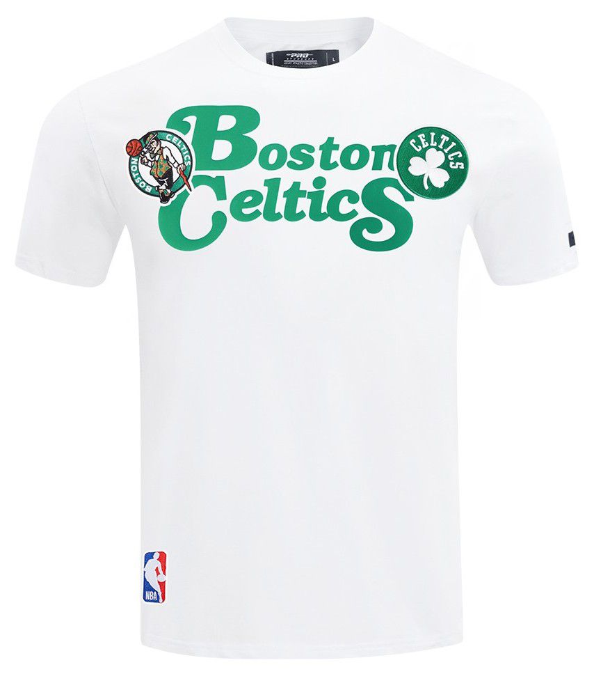 Pro Standard Men's Boston Celtics White Souvenir Short Sleeve T-Shirt product image
