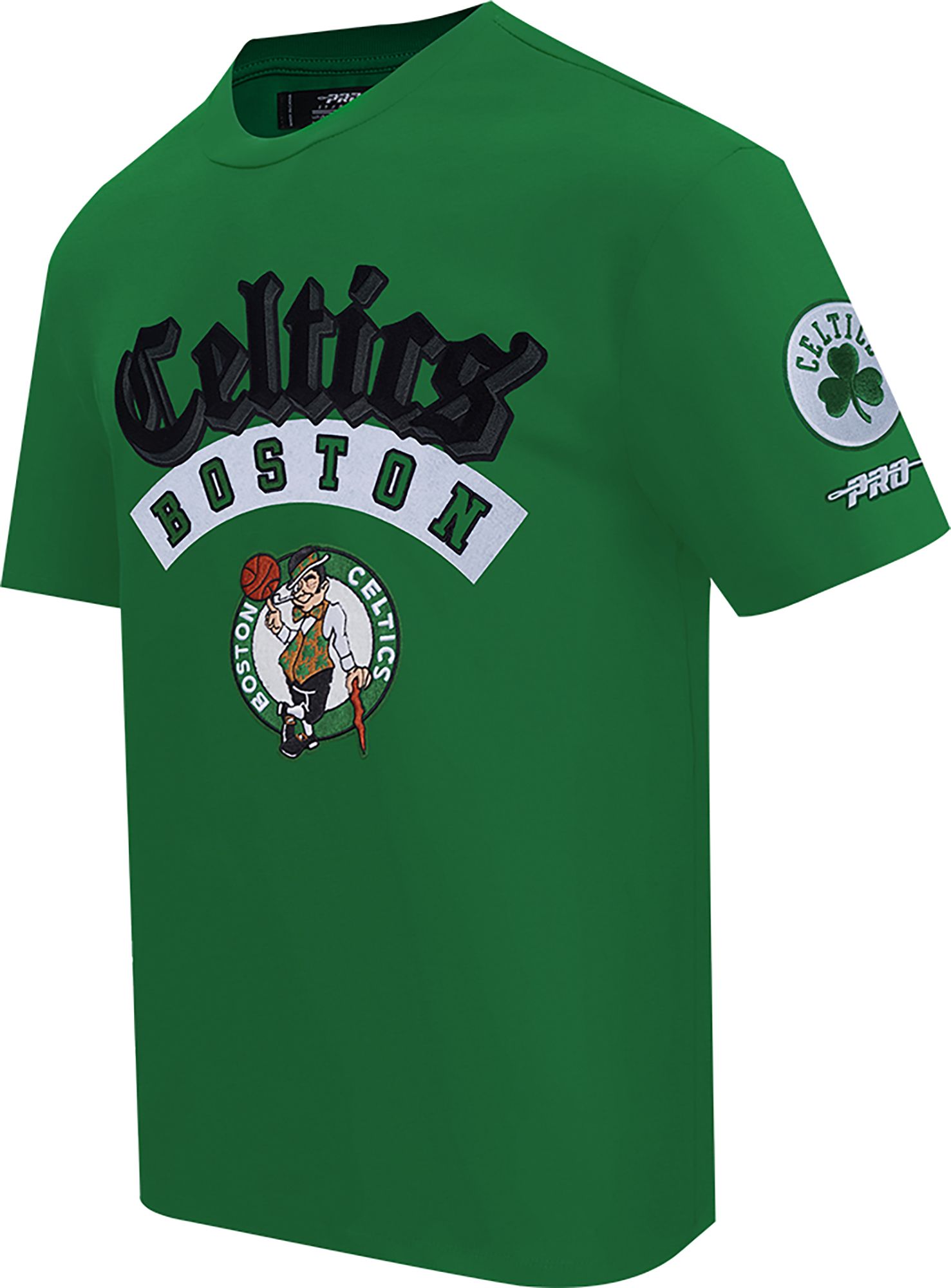 Pro Standard Men's Boston Celtics Green Best Of Drop Shoulder T-Shirt product image