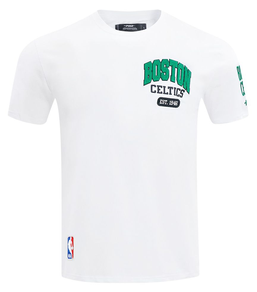 Pro Standard Men's Boston Celtics White City Arch T-Shirt product image