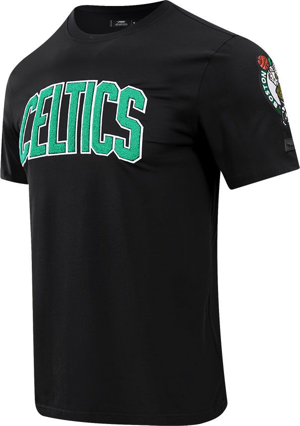 Pro Standard Men's Boston Celtics Black Chenille T-Shirt product image