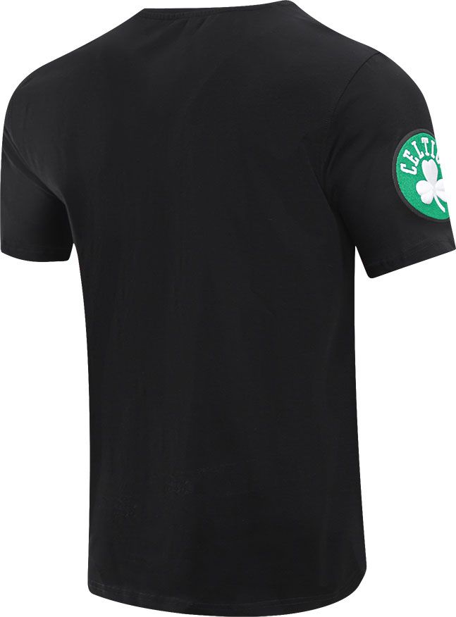 Pro Standard Men's Boston Celtics Black Chenille T-Shirt product image