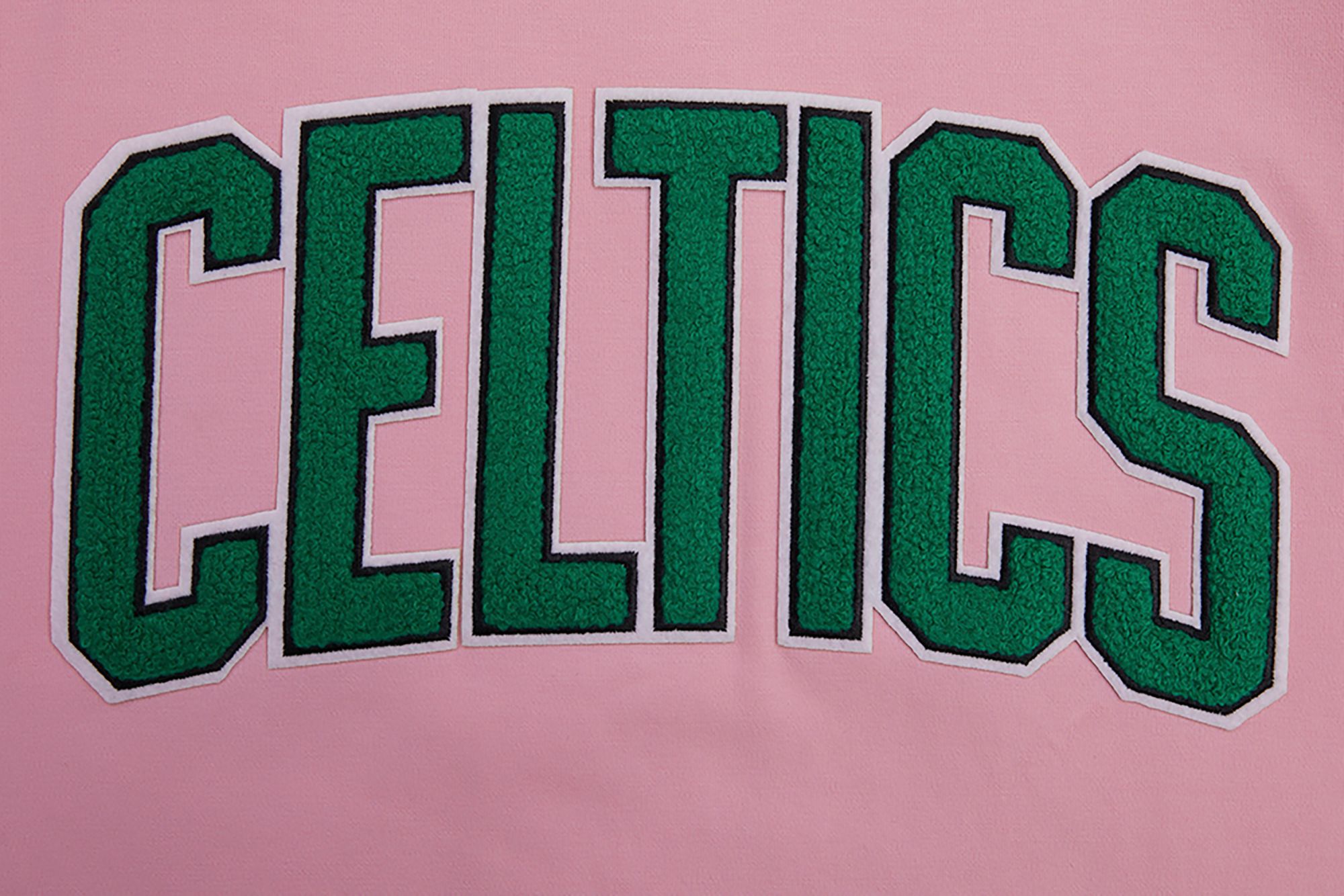 Pro Standard Men's Boston Celtics Pink Chenille T-Shirt product image